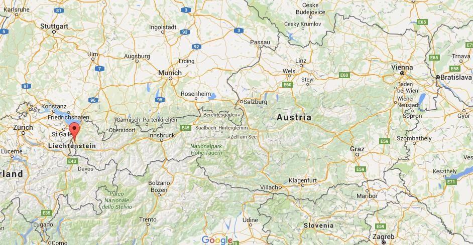 ਨਕਸ਼ਾ ਦੇ feldkirch ਆਸਟਰੀਆ