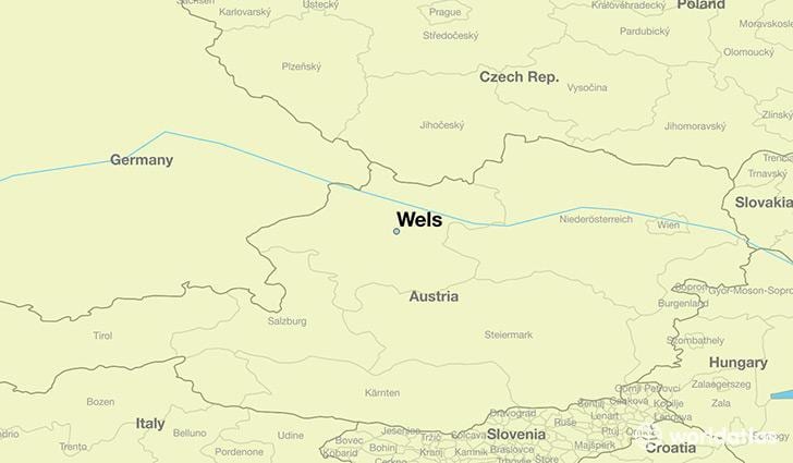 ਨਕਸ਼ਾ ਦੇ wels ਆਸਟਰੀਆ