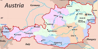 ਨਕਸ਼ਾ ਦੇ eisenstadt ਆਸਟਰੀਆ