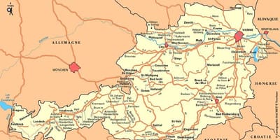 ਨਕਸ਼ਾ ਦੇ wien ਆਸਟਰੀਆ